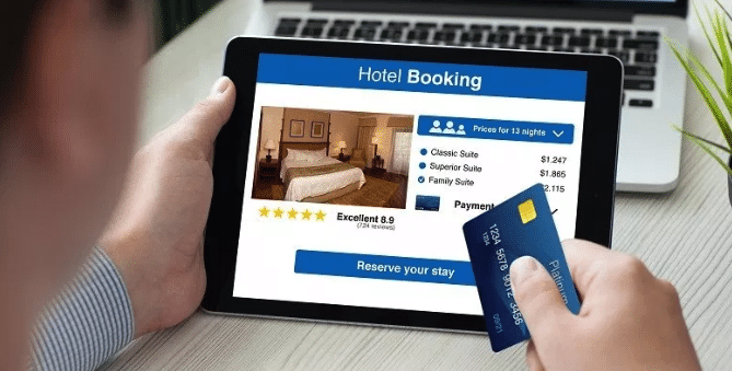 réservation hotel par booking