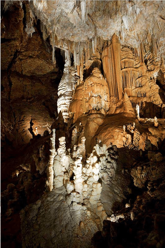 La grotte de Clamouse : une vue de la 