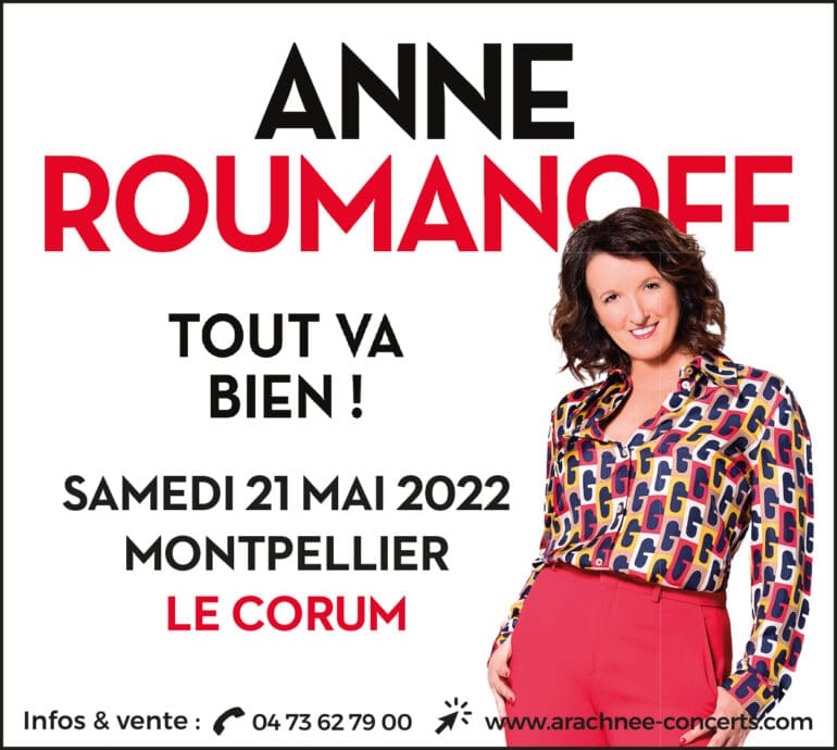Anne Roumanoff 21 mai 2022 Montpellier