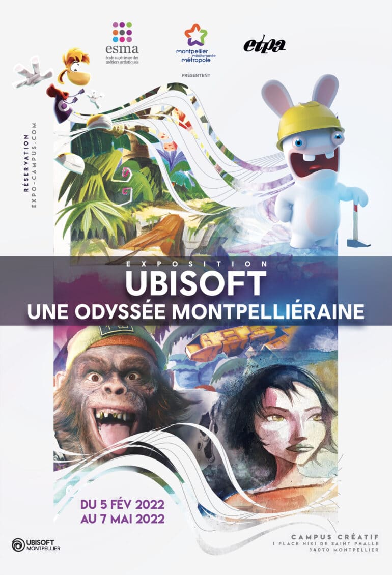 Affiche expo Ubisoft