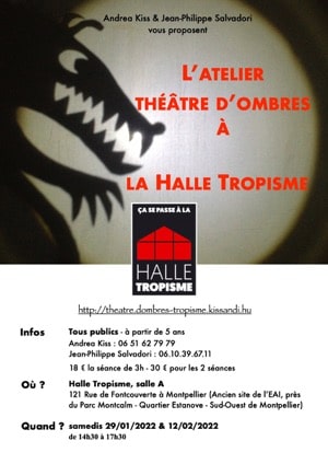 affiche atelier theatre ombres tropisme 1