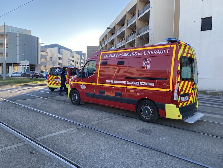 Les pompiers du Sdis sont intervenus sur place © Archive Hérault Tribune.
