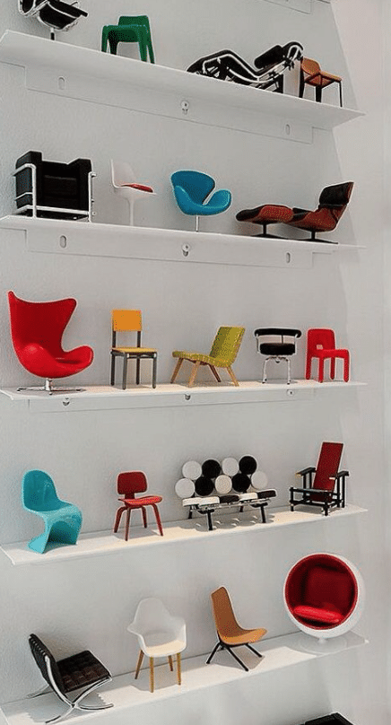 Collection de petits meubles design © clemaroundthecorner.com