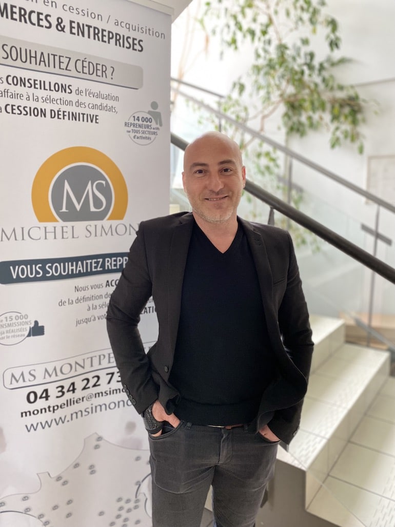 Grégory Vabre, directeur du cabinet Michel-Simond Montpellier © Virginie Moreau