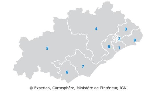 circonscriptions de lhérault
