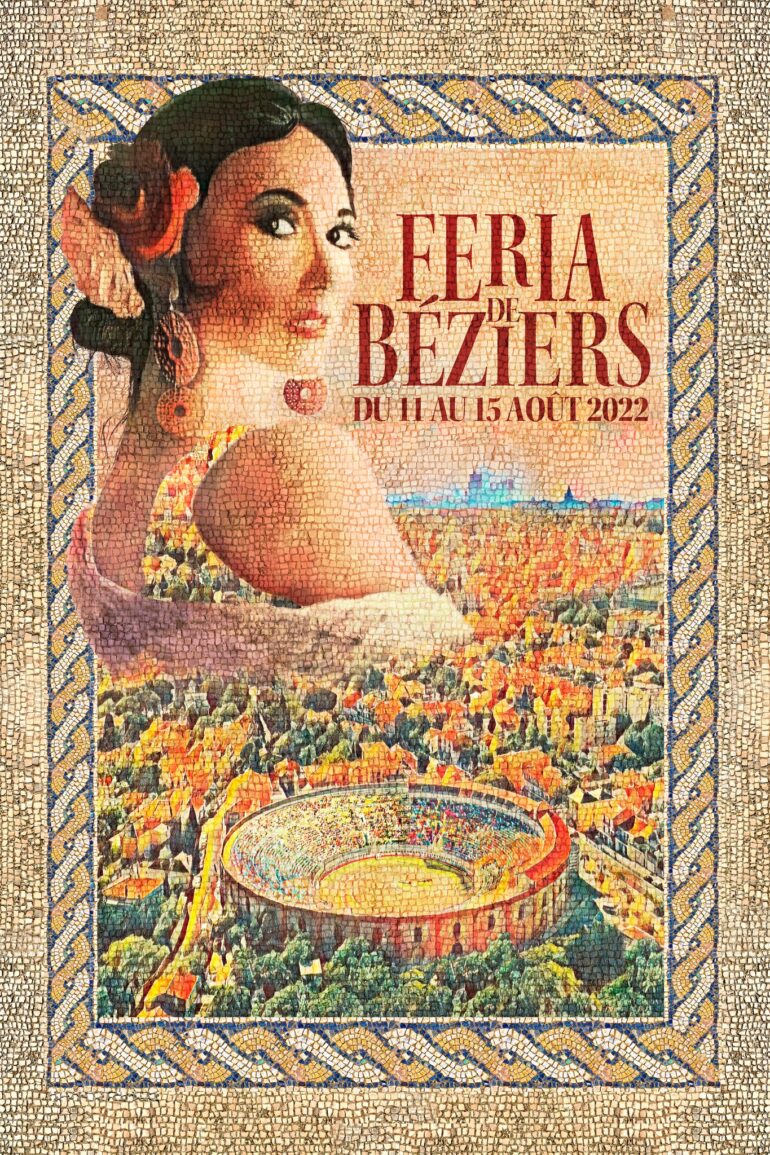 L'affiche de la Feria de Béziers 2022
