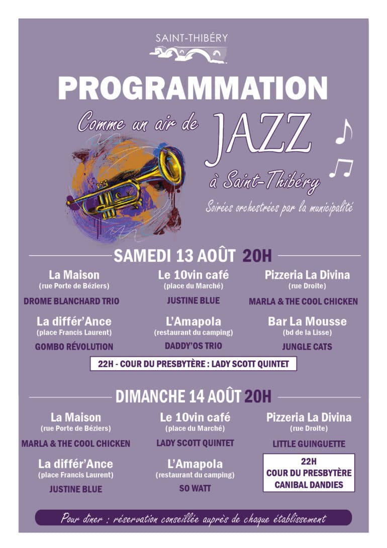 Programmation Jazz 2022