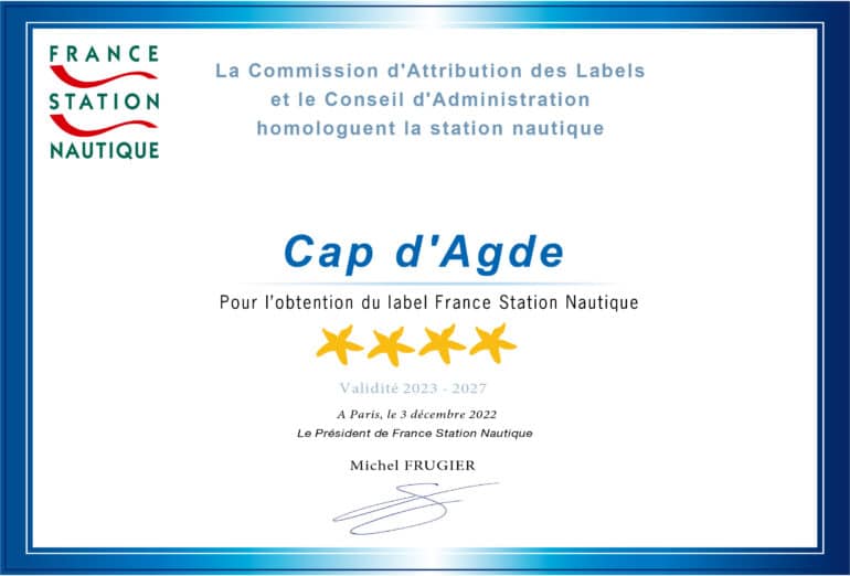 Diplôme Cap dAgde 2023 2027