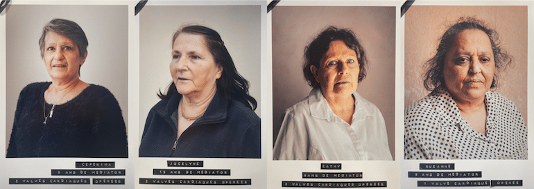 Portraits de victimes décédées du Mediator par Marc Dantan © Susie Carbone