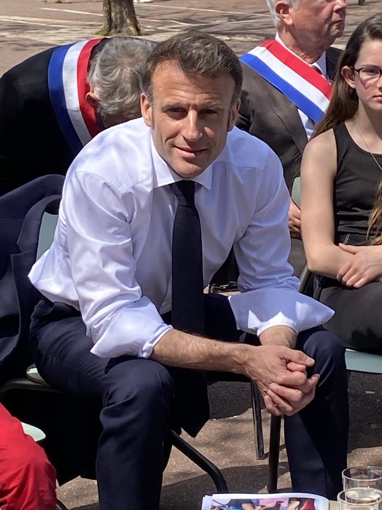 Emmanuel Macron © Virginie Moreau