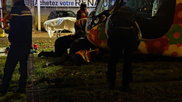 2 Montpellier métropole accident victime coincée sous le tram 20231207 ©Hérault Tribune