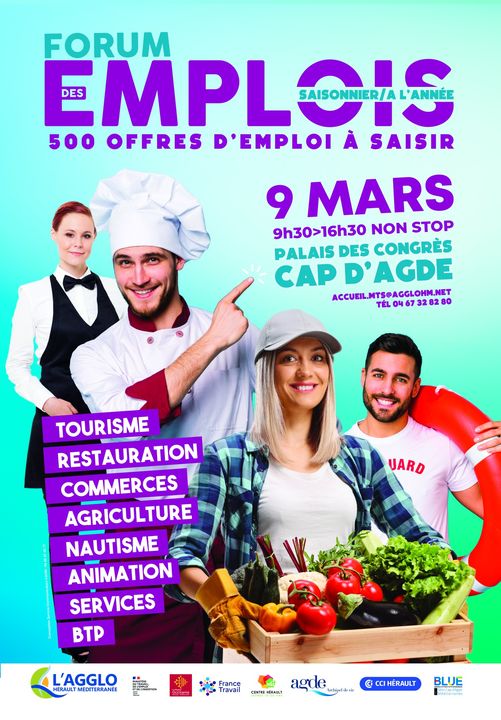Forum emplois Cap dAgde 2024