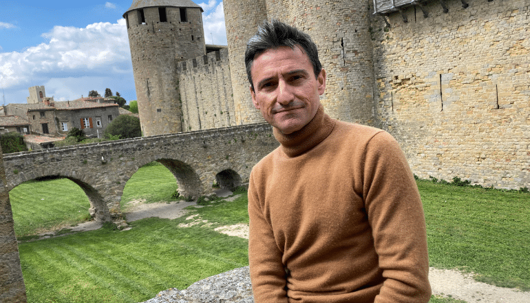 Amancio Requena, administrateur adjoint du château comtal de Carcassonne © Cyril Durand
