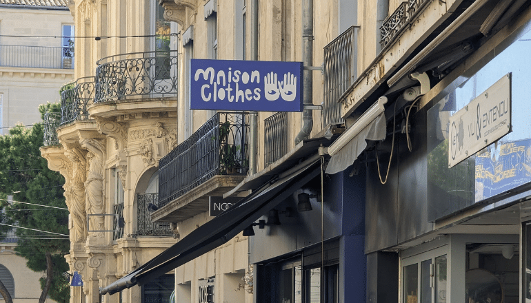 Grand Rue Jean Moulin Maison Clothes participera au Grand Bazar ©Manon Pichon